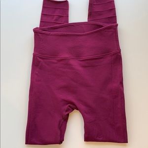 Free People High-Rise Self-Hem Sculpt Leggings